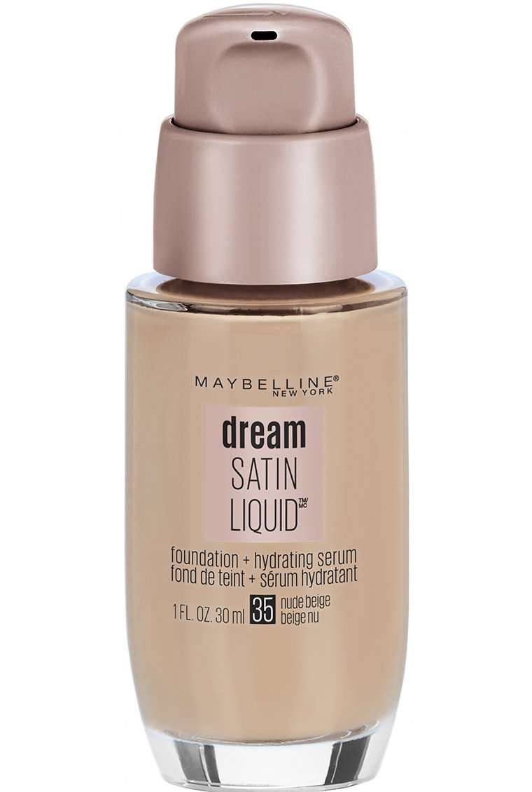 Maybelline New York Dream Satin Liquid Foundation (Dream Liquid Mousse Foundation), Nude Beige, 1 fl. oz. 1