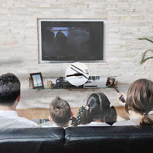 BaseAV Hi-Speed 4K HDMI Cable for Samsung UN50NU7100FXZA 50-Inch TV Certified for 2.0, 18Gbps, UHD, 2160p + More (15 Feet) 2