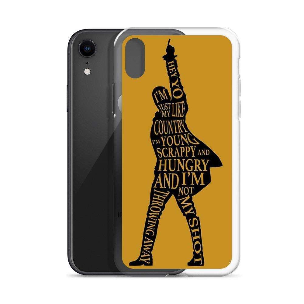 Diskoer Compatible with iPhone 7 Plus/8 Plus Case Hamilton Broadway Alexander American Musical Pure Clear Phone Cases Cover 3