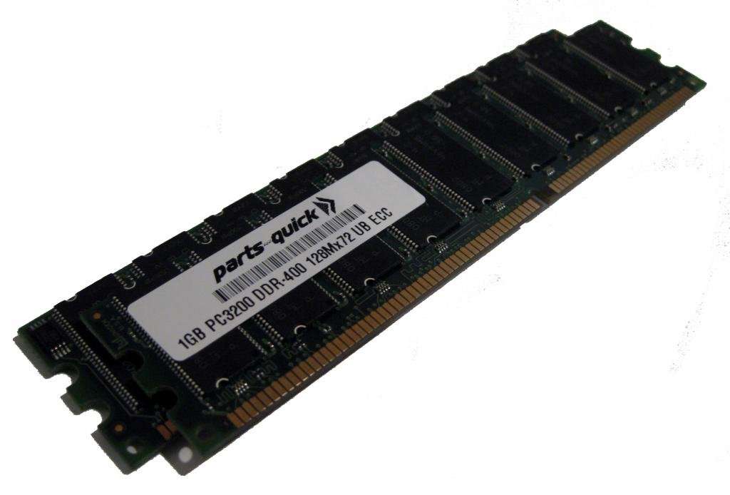 parts-quick Compatible Memory for Tyan Computers Tomcat i7221 (S5150) 2GB Memory Kit (2 X 1GB) PC3200 DDR ECC DIMM RAM