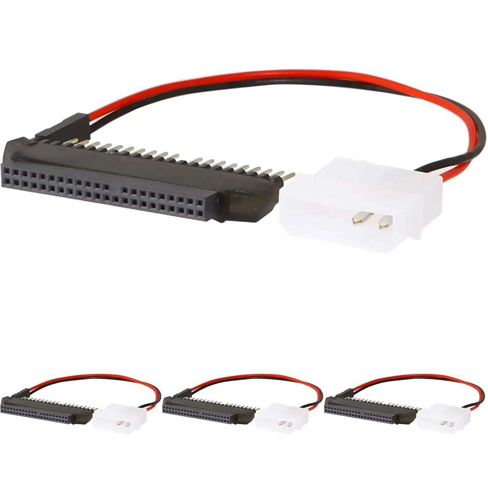 SABRENT 2.5 to 3.5 IDE Disk Drive Convert Notebook Hard Disk Drive to Desktop (ADP IDE23) (Pack of 4) 1