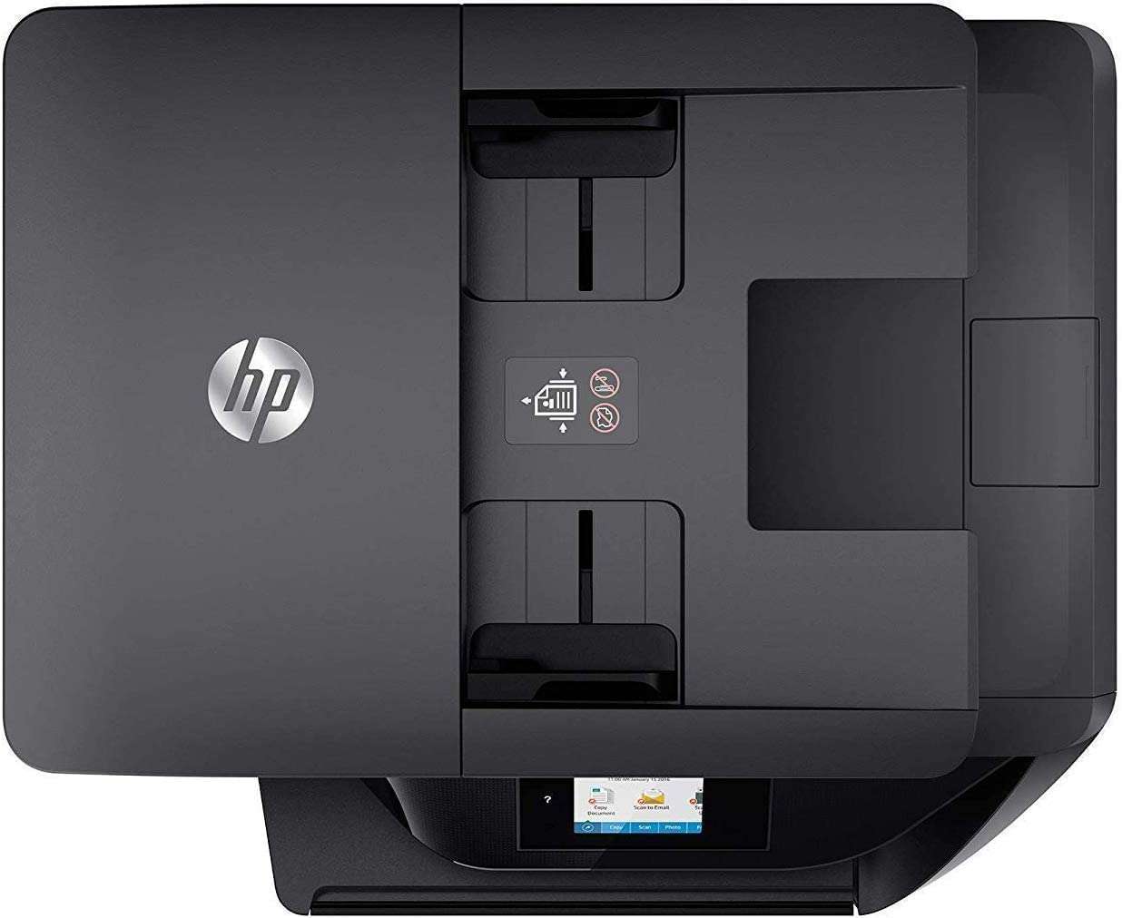HP OfficeJet Pro 69-78, All-in-One Wireless Inkjet Printer, Double Sided Print and Scan, Instant Ink Ready, Black, with MTC Printer Cable 5
