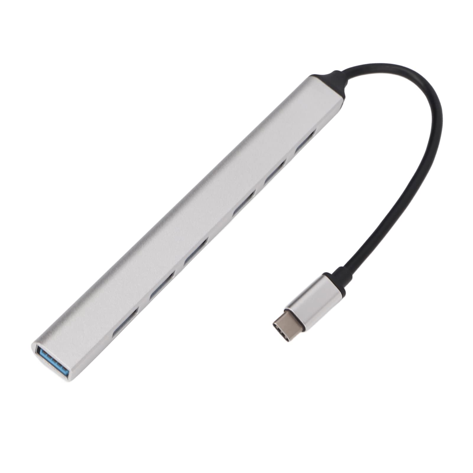 USB Hub for Laptop, Heat Dissipation Design 7 in 1 USB C Hub for Work 4