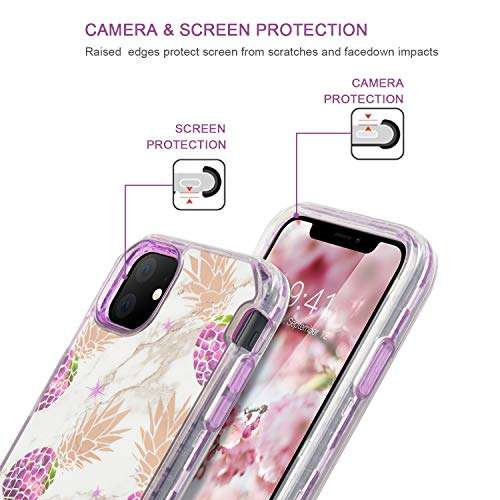 WATACHE for Samsung Galaxy Z Flip 6 Case, Bling Glitter Flip Case for Girls Women, Cute Shiny Sparkle Shockproof Cover Protective Phone Case for Galaxy Flip 6 Phone Case Cover 2024 5G(Purple) 3