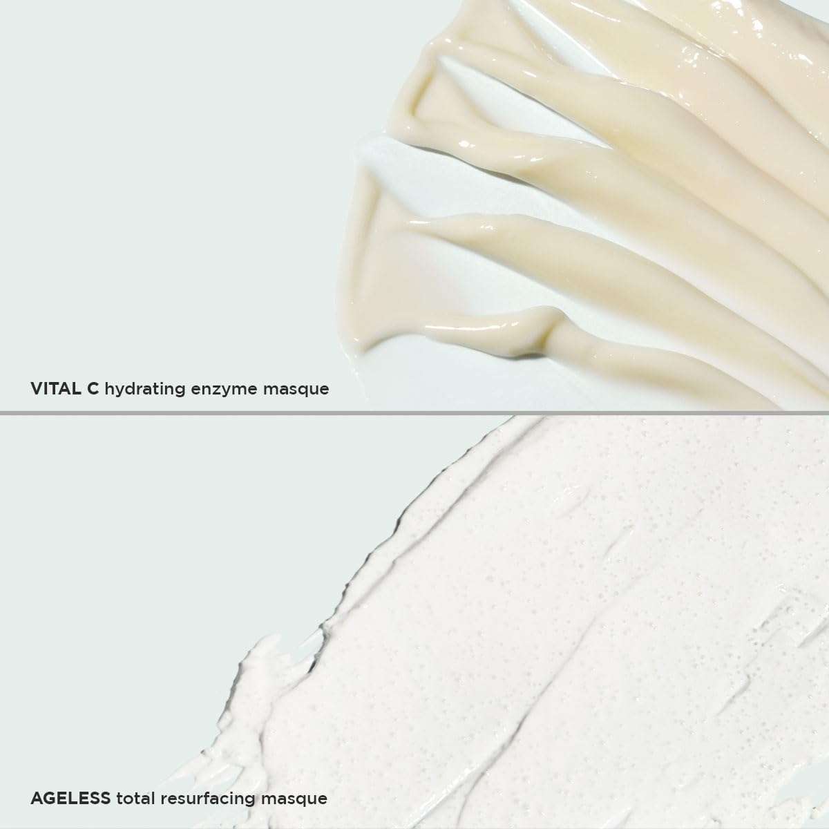 IMAGE Skincare Facial Fix Power Duo, VITAL C Hydrating Enzyme Masque with AGELESS Total Resurfacing Masque, Smoothing and Brightening Skin Care Set 4