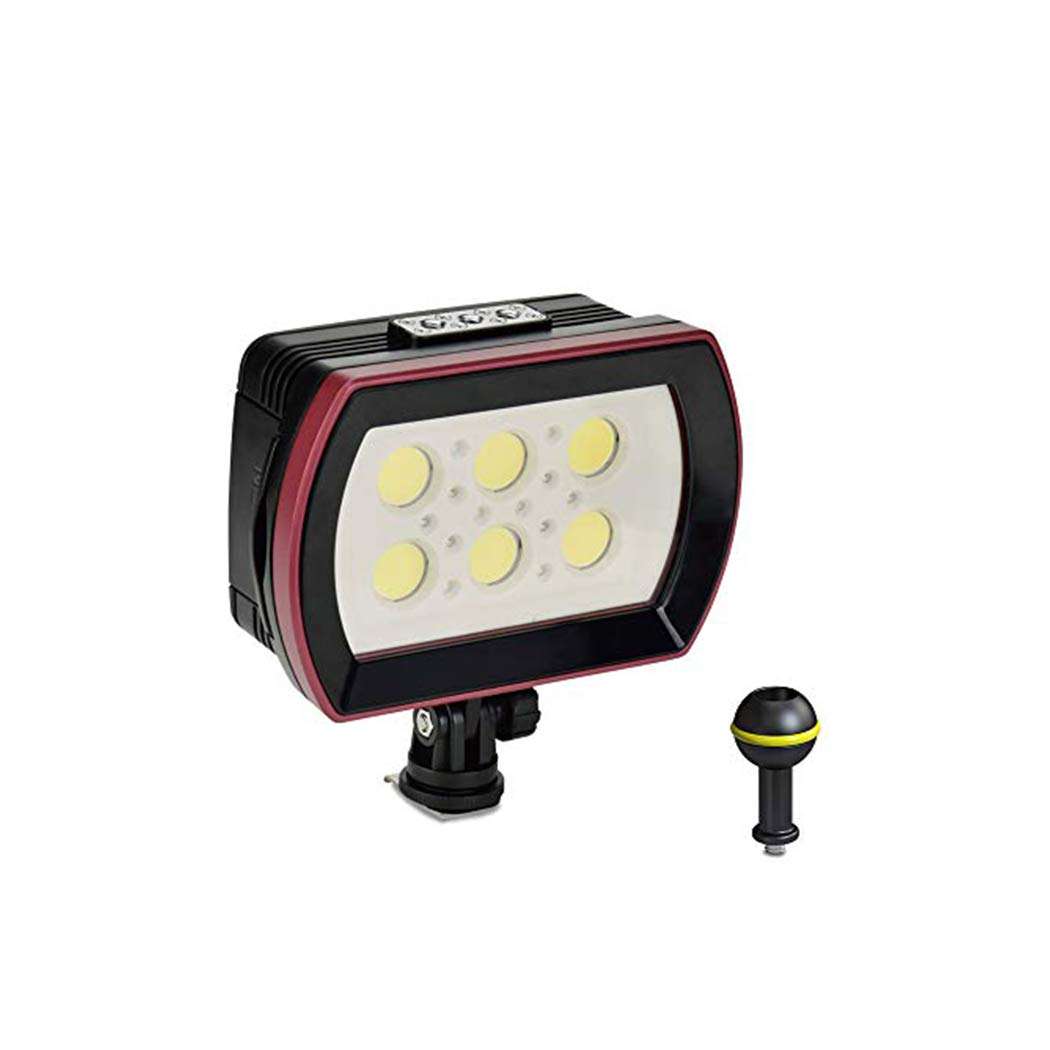 Meikon SL-22 Model 6000LM 40m/130ft Video Light for Professional Diving… 1