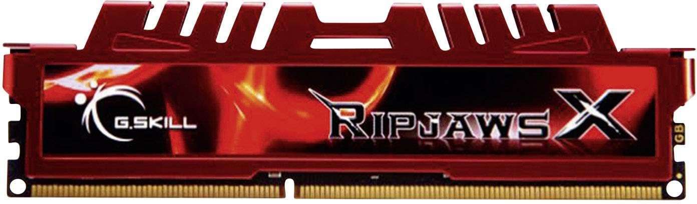 G.SKILL RipjawsX Series DDR3 RAM (XMP) 16GB (2x8GB) 1600MT/s CL10-10-10-30 1.50V Desktop Computer Memory U-DIMM (F3-12800CL10D-16GBXL) 2