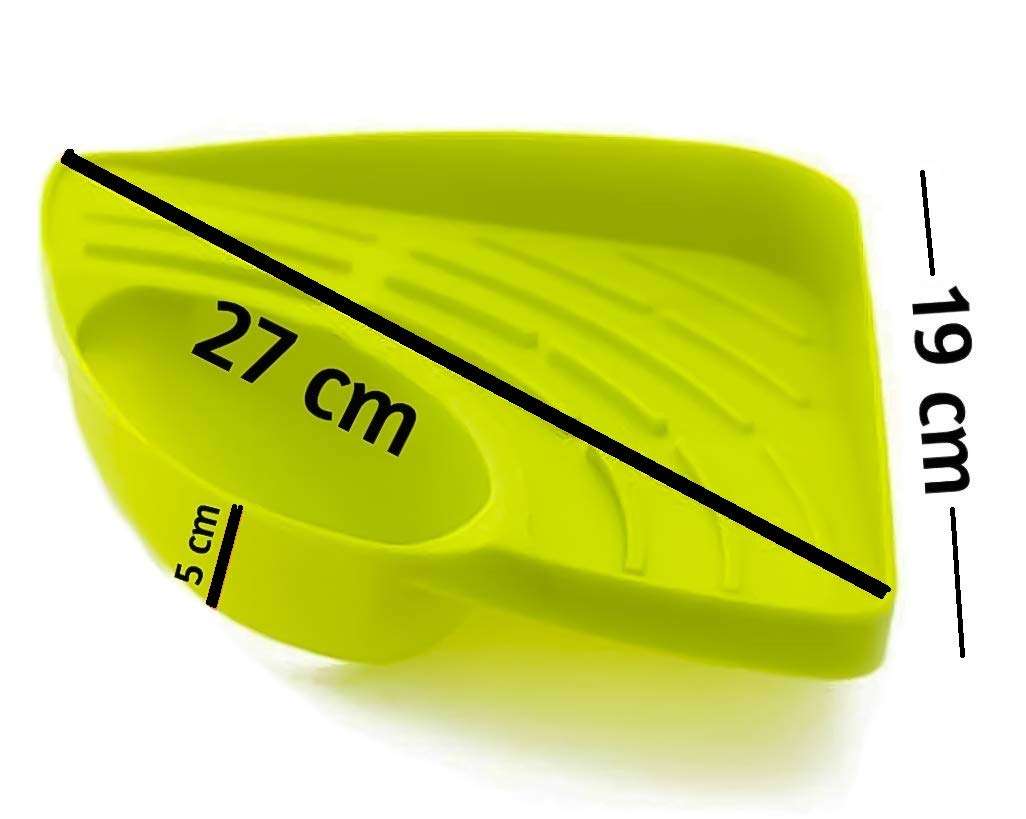 ZooY Multipurpose Corner Kitchen Sink Wash Basin Storage Organizer Rack, Kitchen Sink Accessories (Multi-Color, Pack of 1) 6