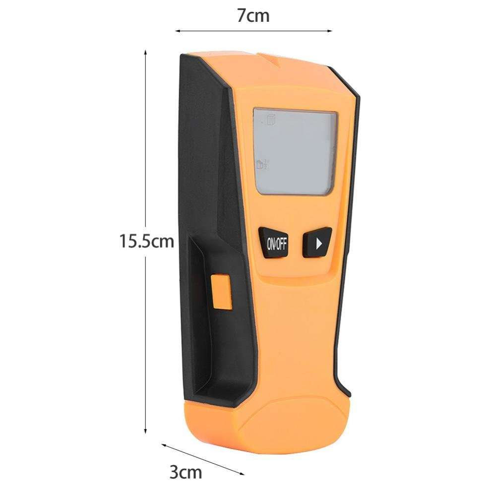 3 in 1 Metal Detector Stud Wood Wall Center Scanner Finder Metal AC Tool Kit Auto Shut Off 5