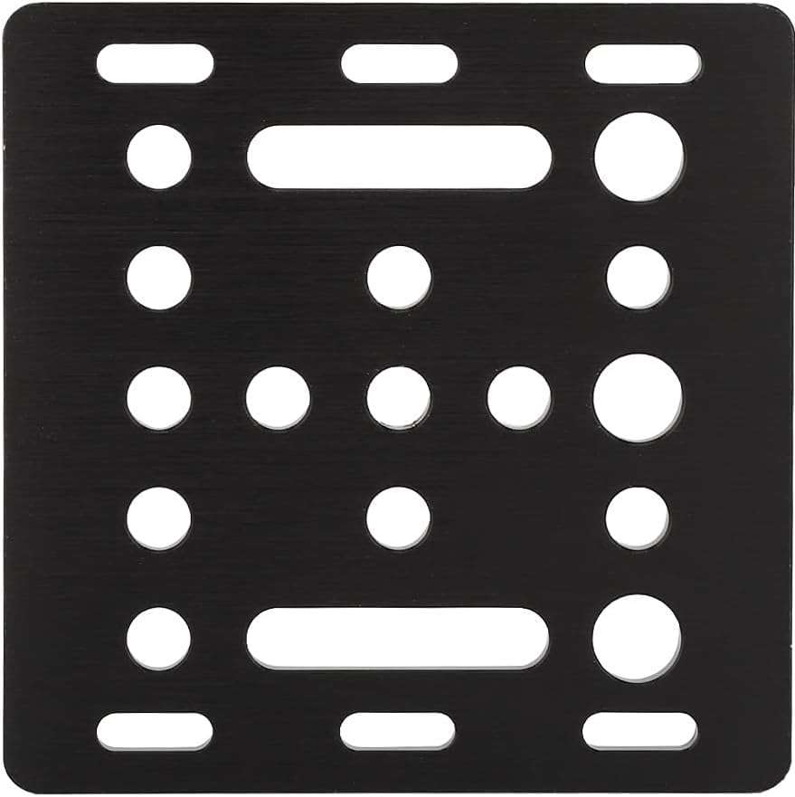 3D Printer Accessories 20mm Aluminum V Type Trough Slider Plate for Openbuilds V-Slot 3