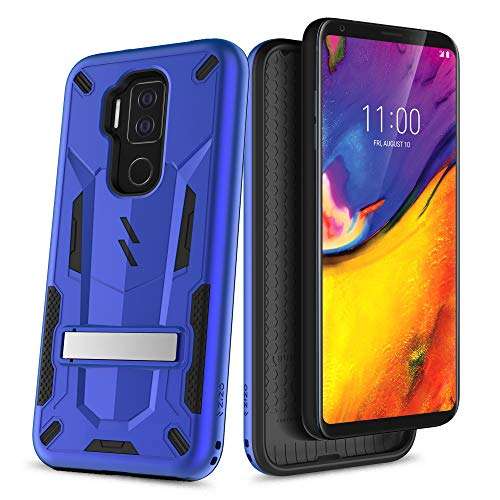 Phonelicious ATT Maestro Plus, Cricket Influence Case with Stand Heavy Duty Rugged Slim Durable Hybrid Dual Layer Shockproof Phone Cover Compatible with Cricket Influence (Blue) 1