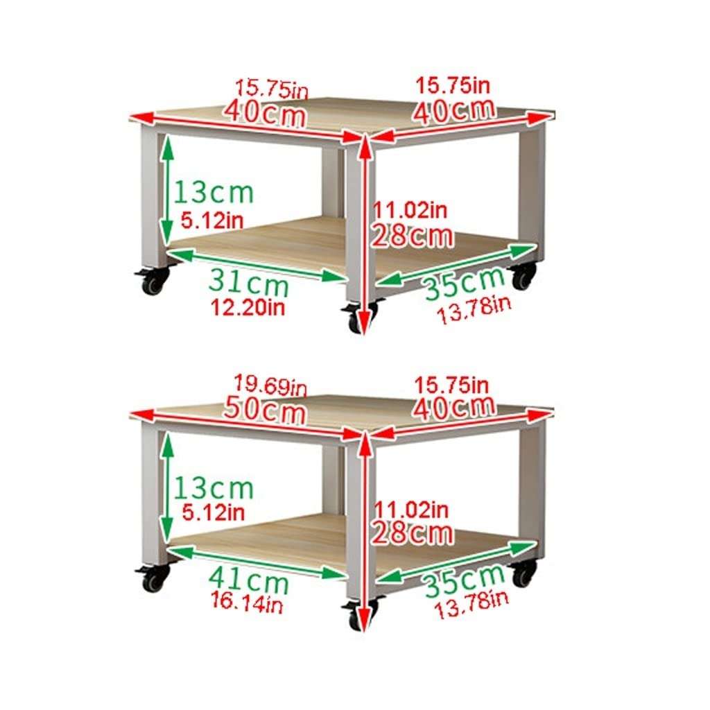 FHSRAEIP Printer Stand Small 3D Printer with 4-Wheel Stand for Printer Stand Under The Printer Table for Easy Moving Printer Stand Super Load-Bearing Stand Pr 3
