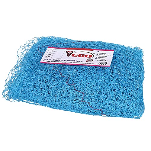 Vego UV-Stabilized HDPE Anti Bird Net/Garden Net/Pigeon Net/Monkey Safety Net 25 mm Hole (95x10 Ft =950 SQRFT) Color Blue