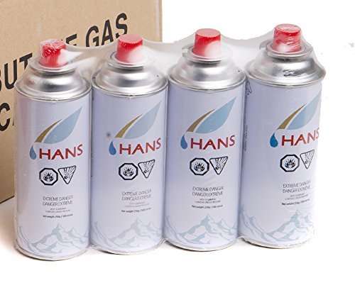 HANS Butane Gas Canister (4) 2