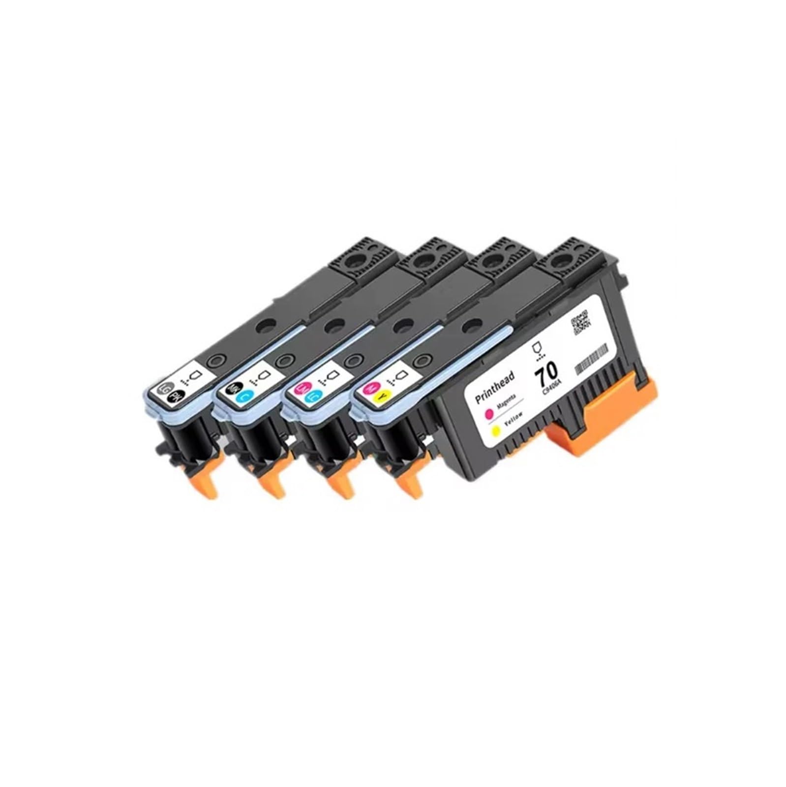 WLX 70 Replacement Print Head C9404A C9405A C9406A C9407A Compatible for HP DesignJet Z2100 Z3100 Z3200 Z5200 Z5400 Printer 1