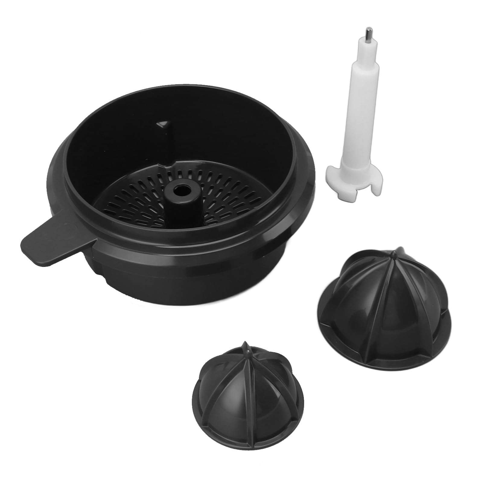 Juicer Orange Press Strainer Basket Kit with Press Cone ABS Plastic Juicing Machine Parts Accessories Compatible for Thermomix 6
