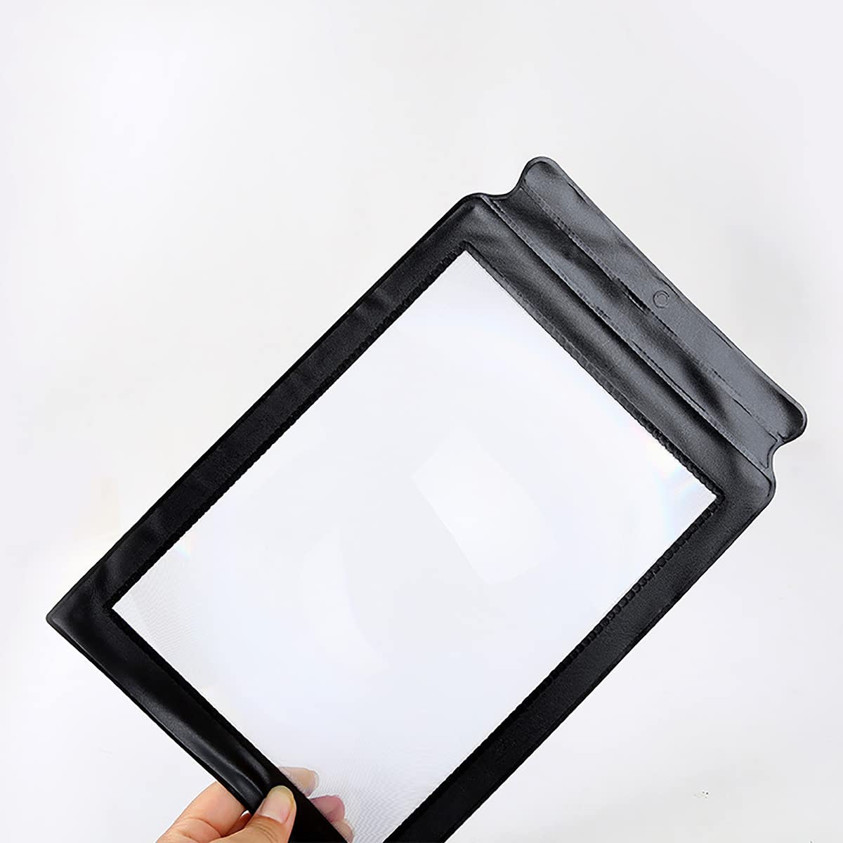 WJINNG Magnifier Full Page Reading Magnifier 3X Magnifying Power Large Sheet Magnifying Glass Reading Aid Lens Fresnel for Books Menus Newspapers Improve Elderly Poor Eyesight for The Elderly Gift