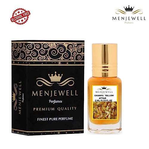 Menjewell Champa Yellow Attar Floral Attar, 3ml 5