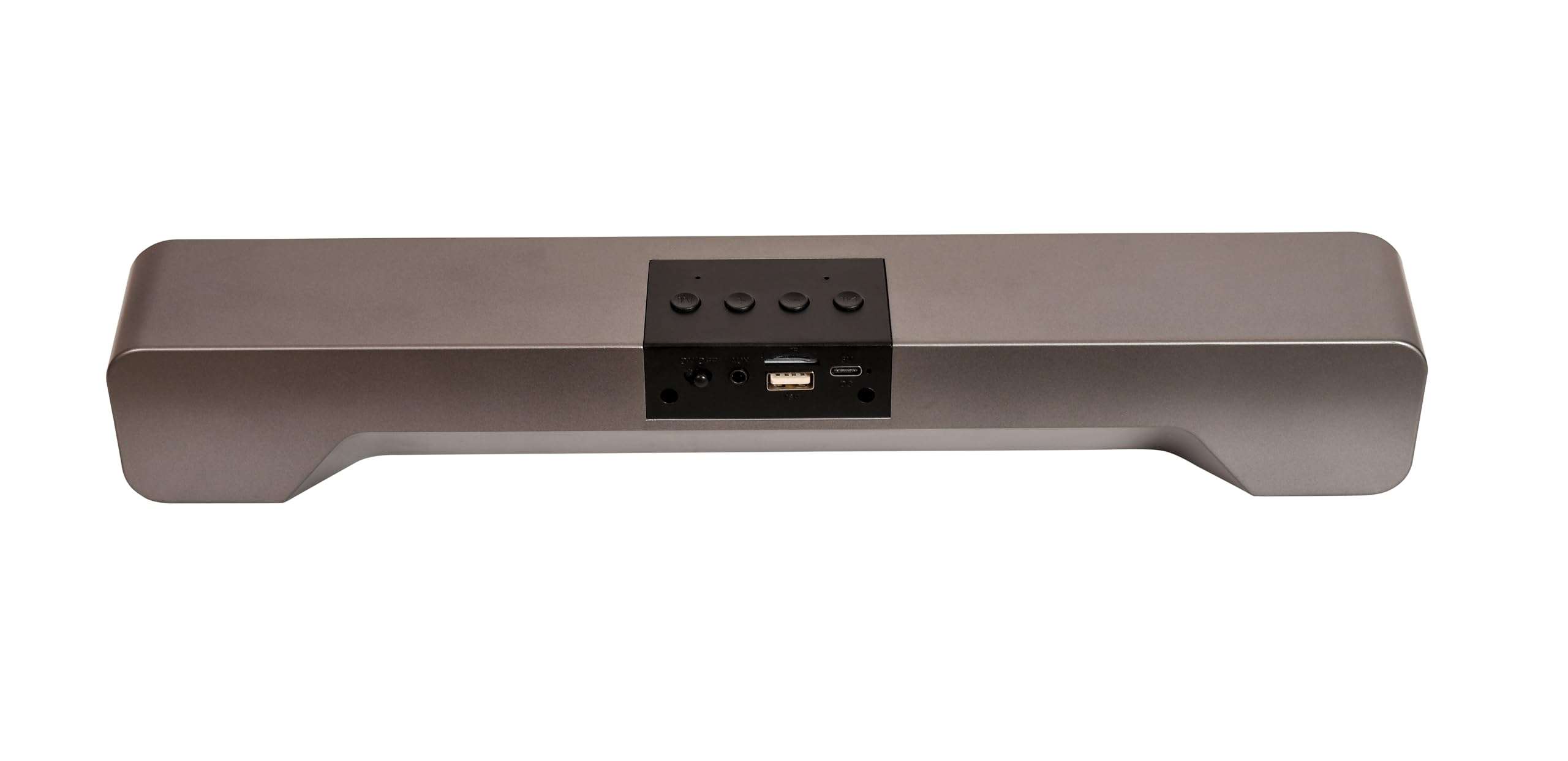 ortek ORTEL Soundbar Supporting LED Display, USB, SD Card, AUX, FM, TWS & Call Function, 1200 mAh,Dj Bass Bar Studio Bluetooth Soundbar Moviebar Party Light 10 W Bluetooth Soundbar 4