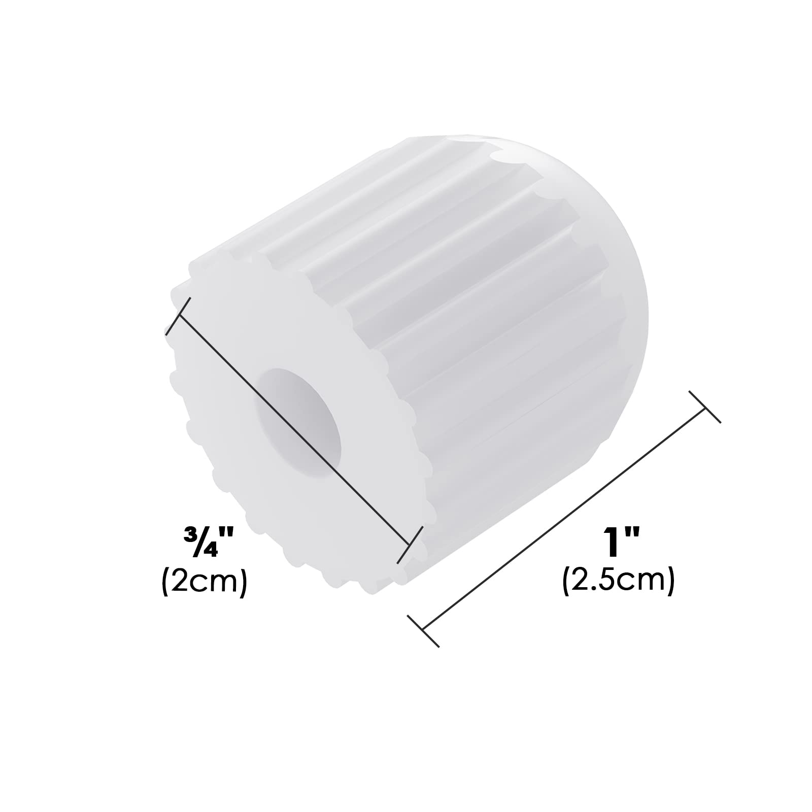 Linkidea 6 Pcs Self Closing Toothpaste Caps for Kids Adult, Silicone No Waste Toothpaste Saver Cap Dispensers (White) 3