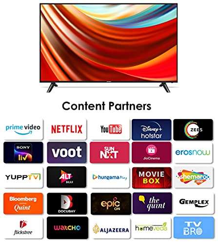 Shinco 109 cm (43 inches) 4K Ultra HD Smart LED TV S43UQLS (Black) (2021 Model) 3