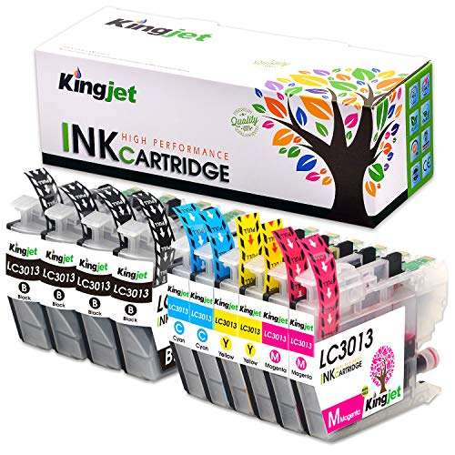Kingjet Compatible Ink Cartridge Replacement for Brother LC3011 LC3013 Use with MFC-J487DW MFC-J491DW MFC-J497DW MFC-J690DW MFC-J895DW Inkjet Printers 10 Pack(2Set and 2BK) 1