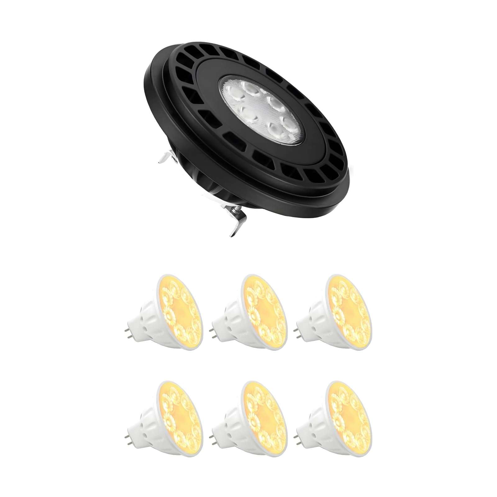 Makergroup PAR36 Landscape LED Light Bulb Daylight White and MR16 LED Bulbs 1