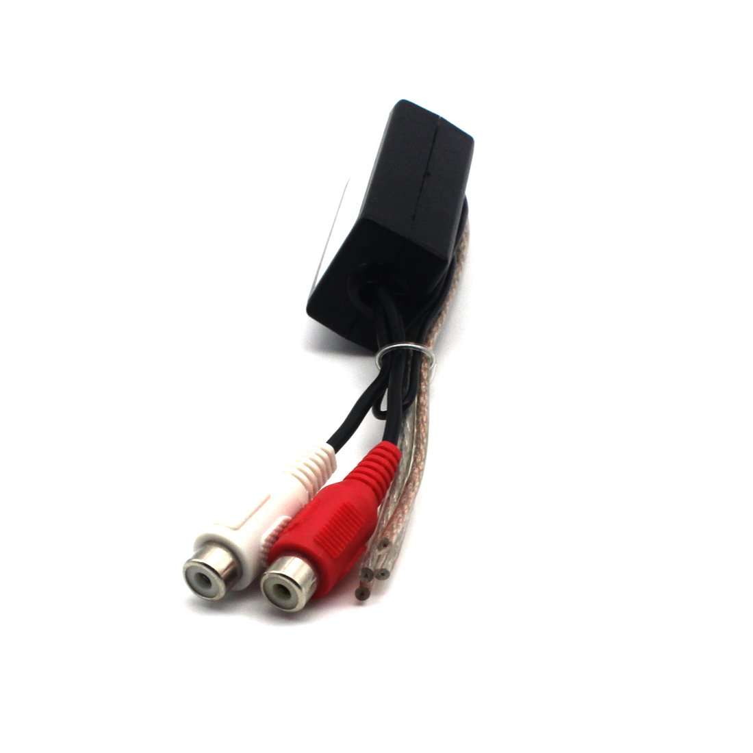 MOTONG Speaker to Female RCA High to Low Line Output Converter for Car/Home Audio 2