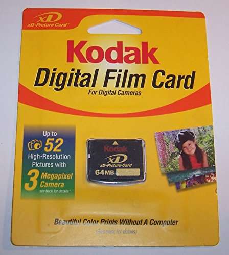 Kodak 64mb XD Memory Card - xD Picture Card - New in Retail Package 1
