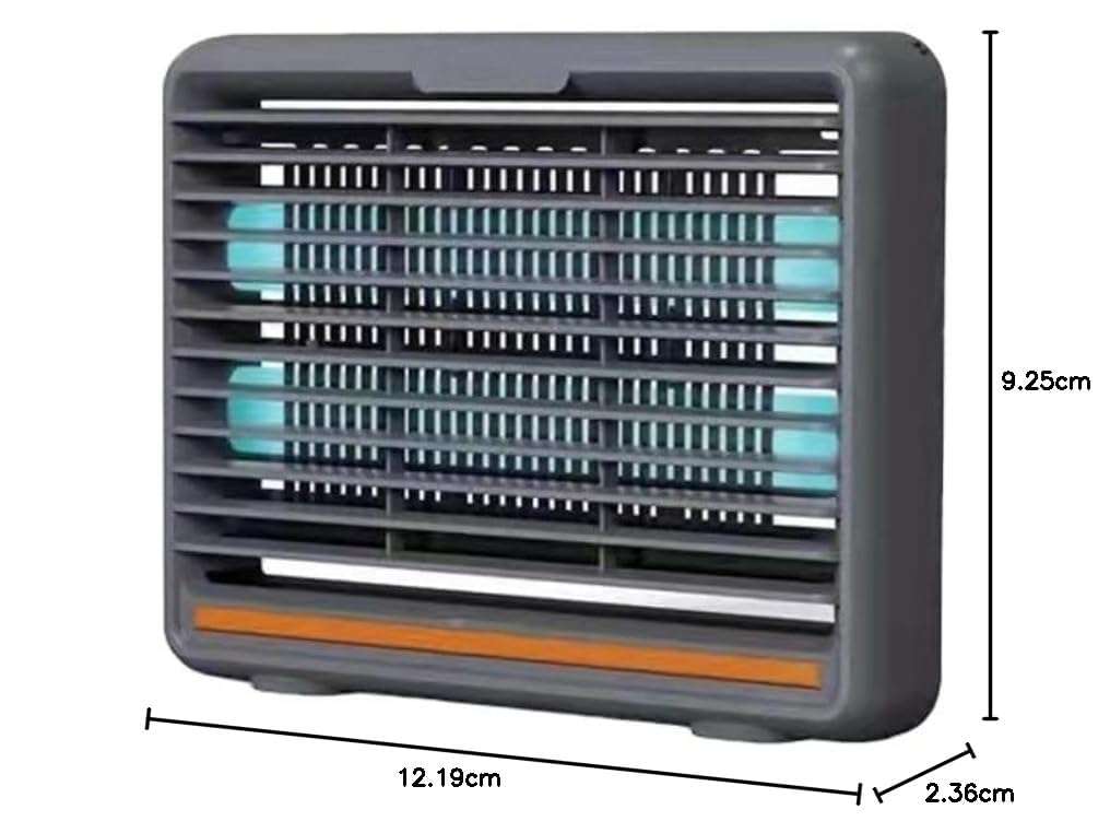 CITRODA Mosquito Killer Lamp for Home_Electric | Fly Insect Jali Killer Machine, Insect Bug Zapper,Fly Catcher, Trap LED Lamp for Restaurants, Kitchen, Kids Bedroom, Indoor, Outdoor Office. (Grey) 3