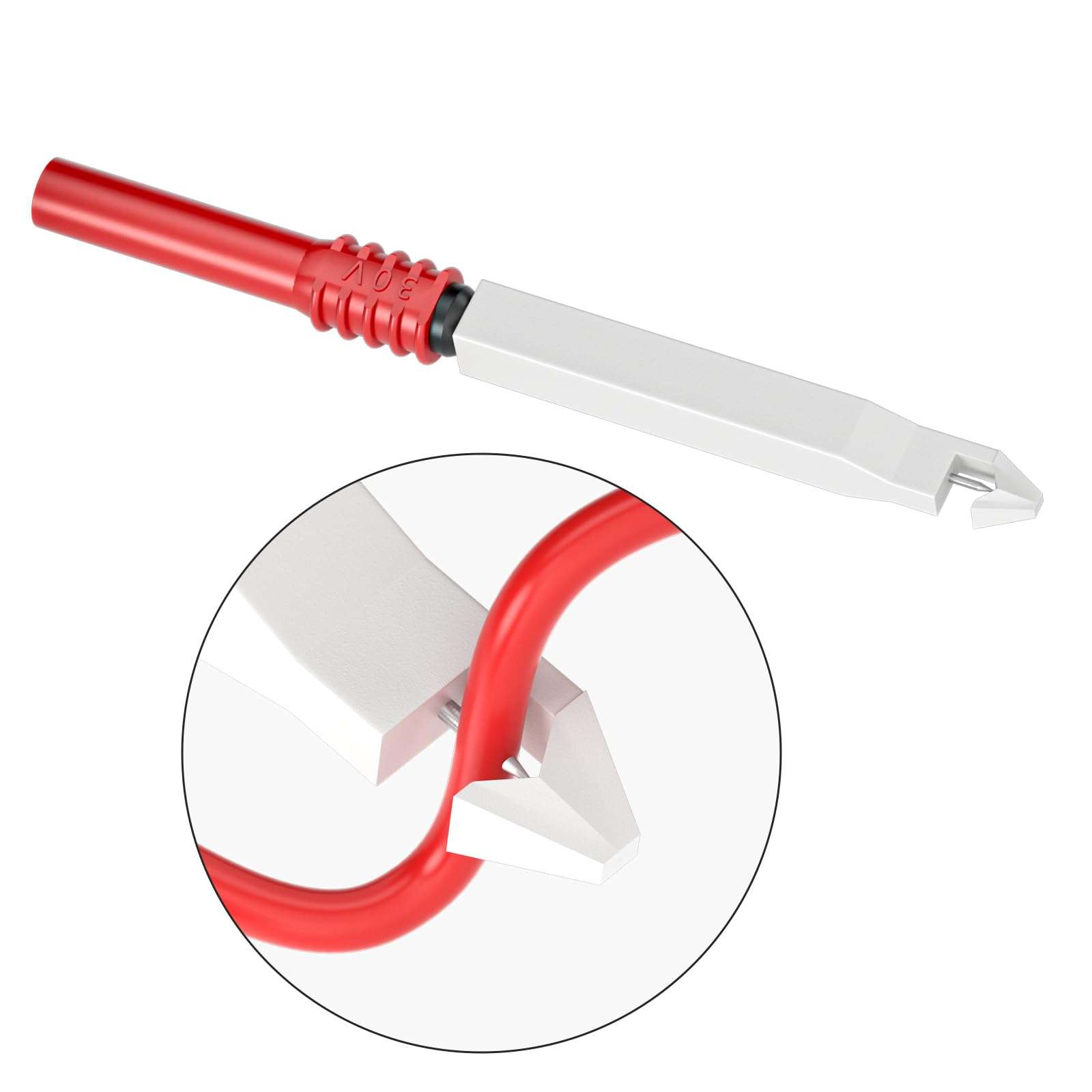 Goupchn Wire Piercing Probes Set 20PCS Insulation Back Probes Non-Destructive Pin for Automotive Diagnostic Car Repairing Electrical Testing 4