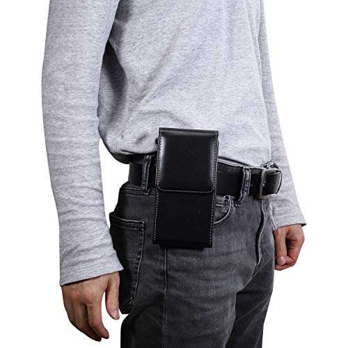 for iPhone 12 Pro Max Cell Phone Holster,PU Leather Belt Clip Case Phone Holder for Samsung S21 Ultra,S21+,S20 FE,Note20,Note20 Ultra,S20 Ultra,Note10Lite,A42 5G 6