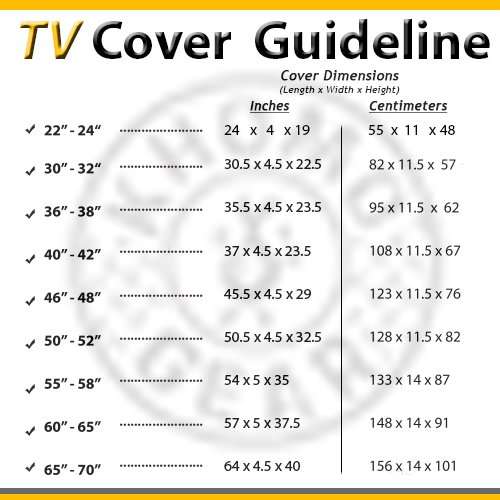 KHOMO GEAR Outdoor TV Cover with Clear Front Universal Weatherproof Protector for 22 - 24 Inch TV - Fits Most Mounts & Brackets 2