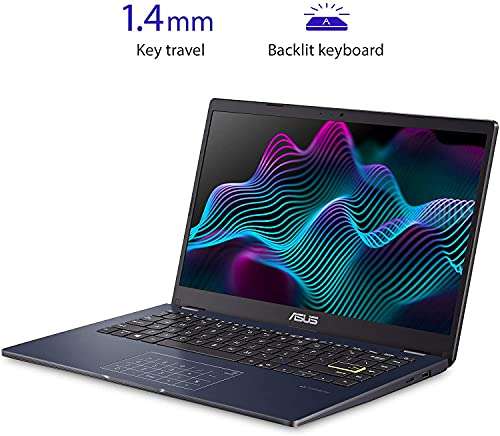 ASUS 2022 L410 Thin Light Student Laptop Computer, 14" FHD Display, Intel Celeron Processor, 4GB RAM, 256 GB Storage, 12Hours Battery, Backlit Keyboard, Windows 10 + 1 Year Microsoft 365, Star Black 4