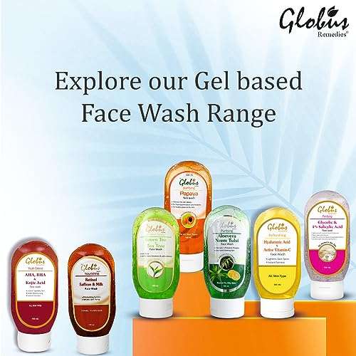 Globus Pimple Clear Face Wash with Glycolic & Salicyclic Acid - 100 ml (Pack of 5) 6