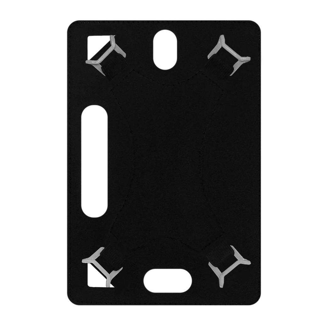 Acm Leather Back Hand Case Compatible with Lava Qpad E704 Tablet Cover Black 4