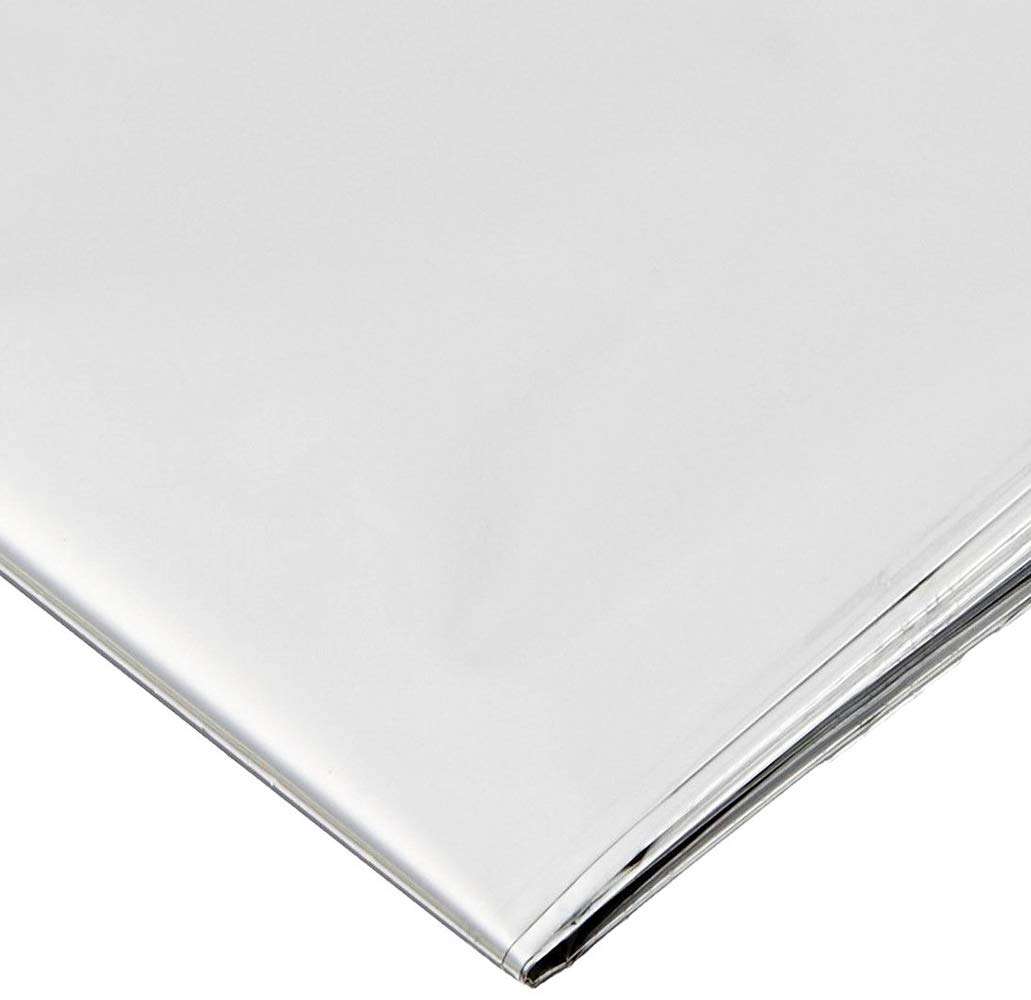 Primacare CSCB-6841 Emergency Mylar Thermal Foil Blanket, 52 in. x 84 in. (Pack of 200), Silver 3