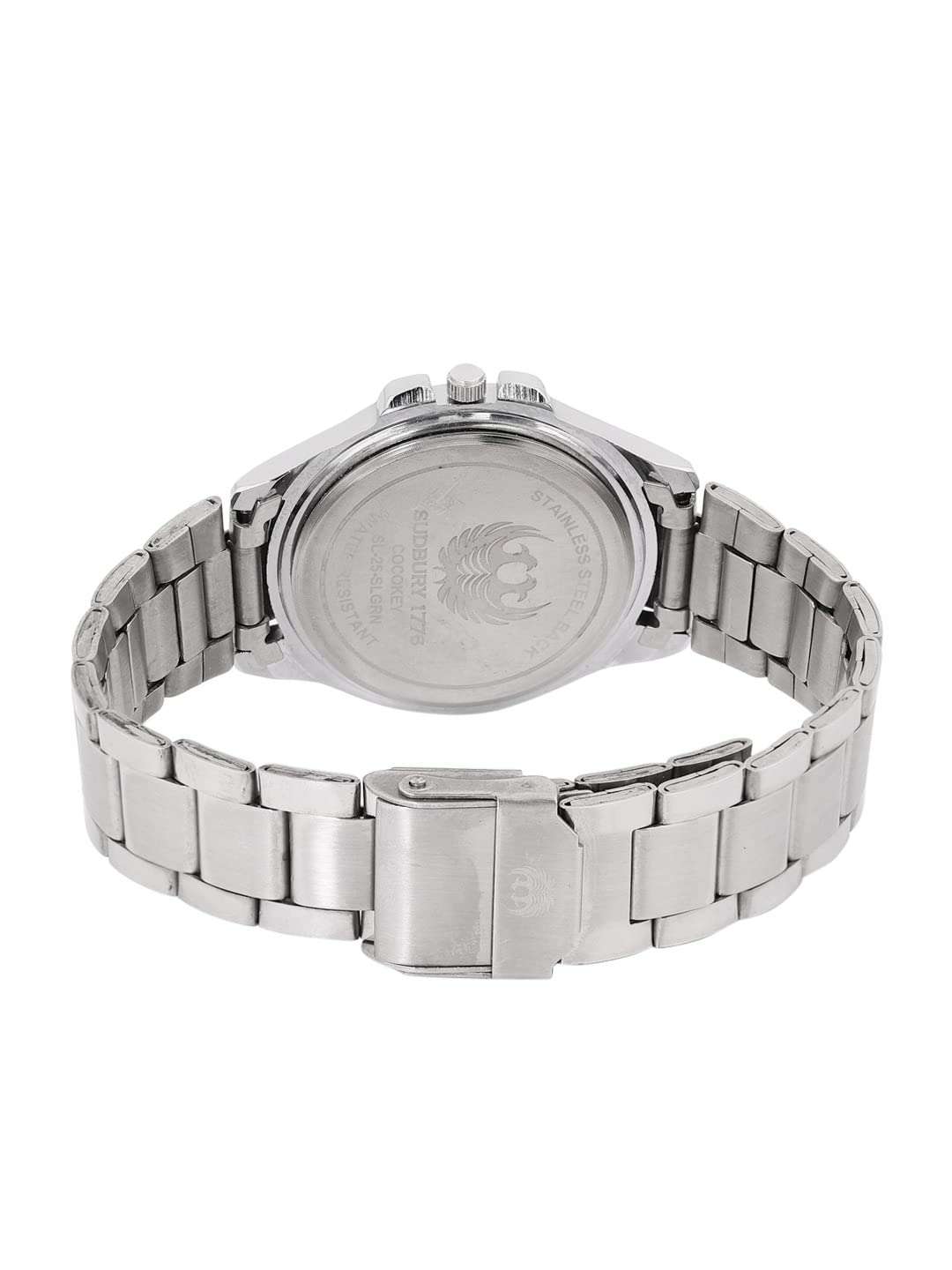 Sudbury 1776 Cocokey Analog Silver Pink Dial Watch for Women - SL-23-SLPK 4