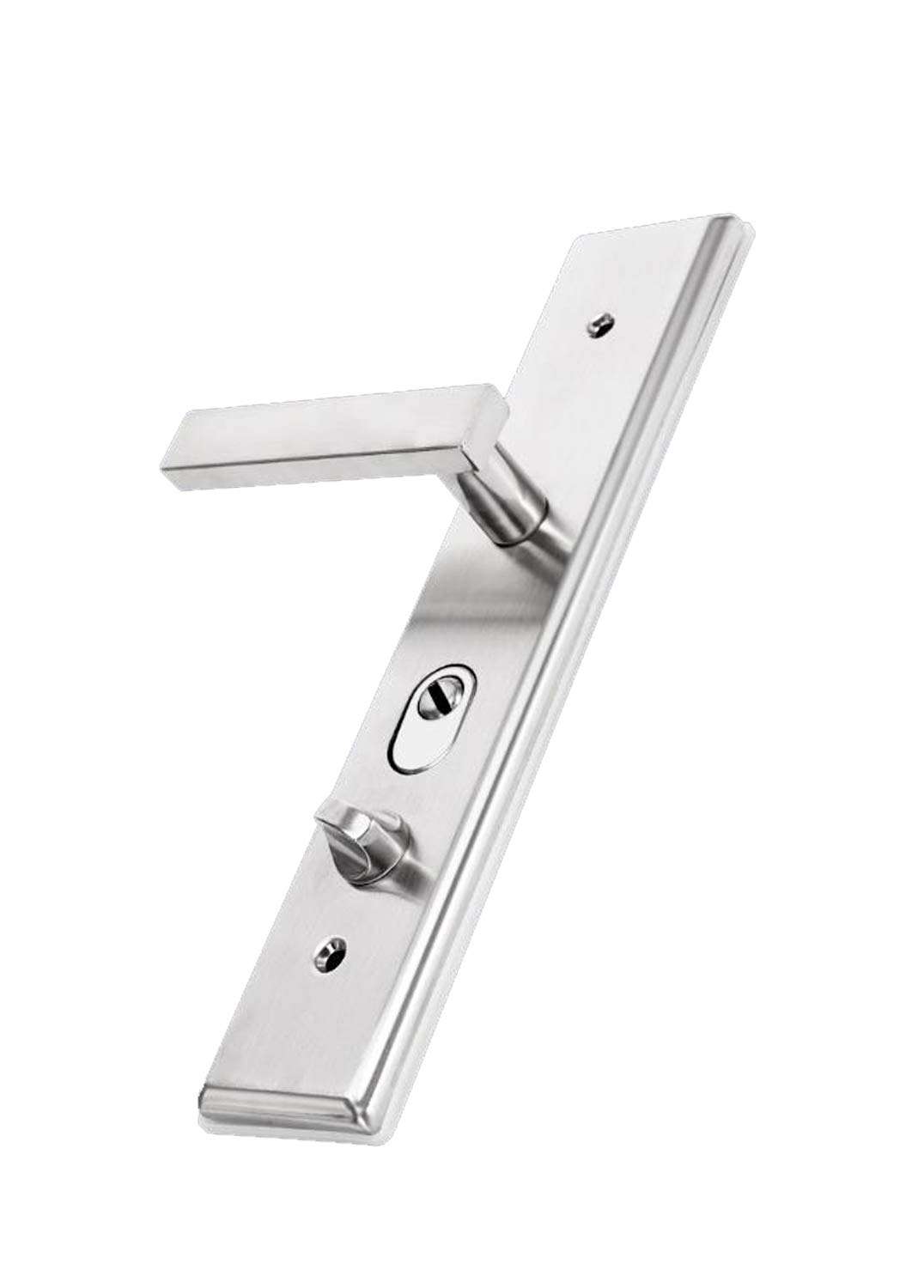 ZTBXQ Memorable Gifts Door Handle with Lock for Bathroom Stainless Steel Anti-Theft Door Handle Multifunction Universal Lock antirust Corrosion Resistance Strong Hardness 1