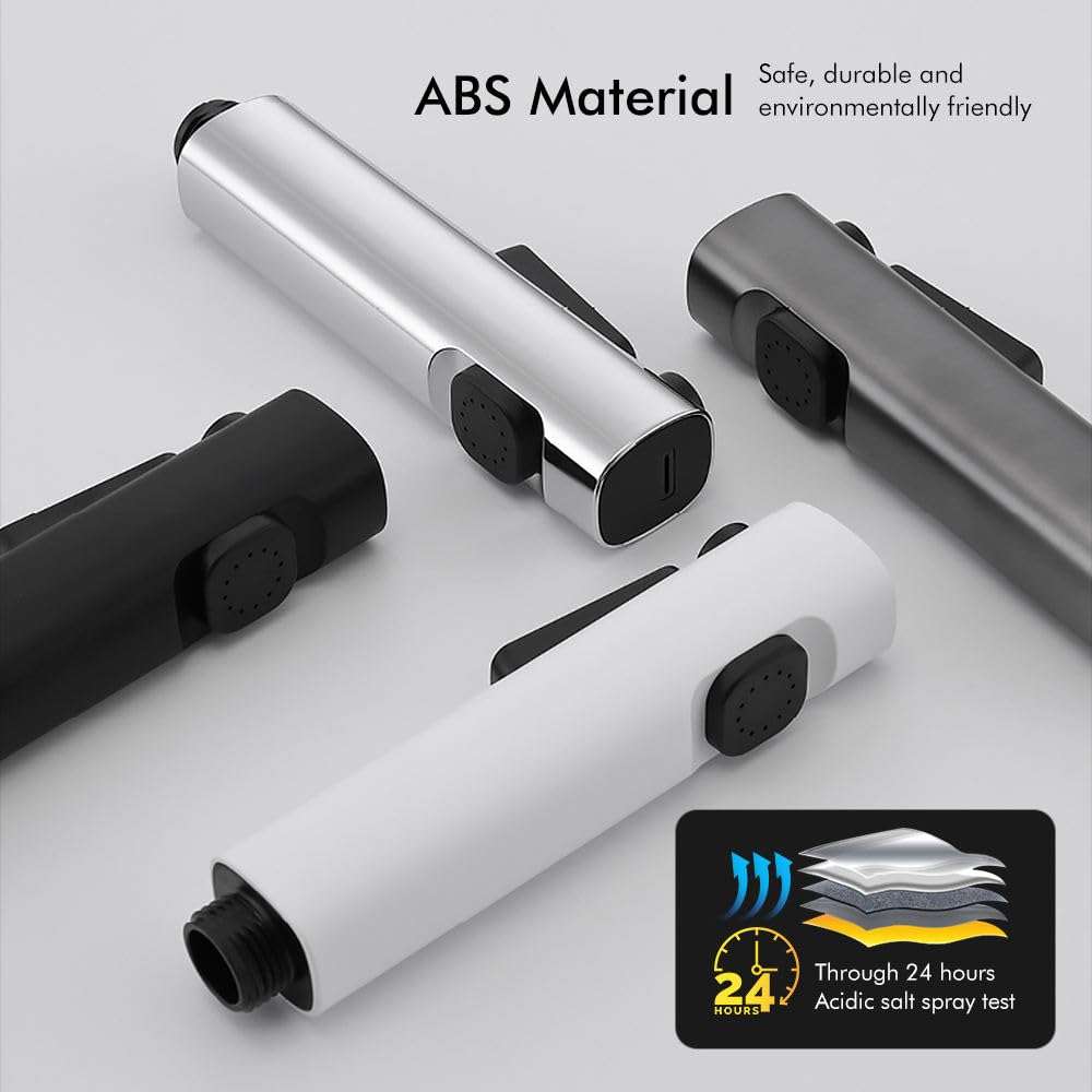 Exello - Water Saving Health Faucet for Toilet | Jet Spray | 2 Flow Modes | Chrome Finish | Without Hose 5