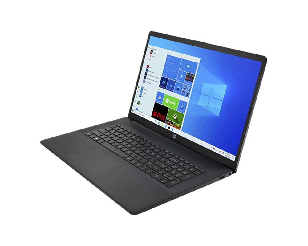 Newest HP 17z Laptop Jet Black, 17.3" HD+ Display (AMD Athlon Gold 3150U 2-Core, 16GB RAM, 2TB PCIe SSD, AMD Radeon, WiFi 5, Bluetooth 5.0, HD Webcam, 1xHDMI, Win 10 Home) with Hub 4