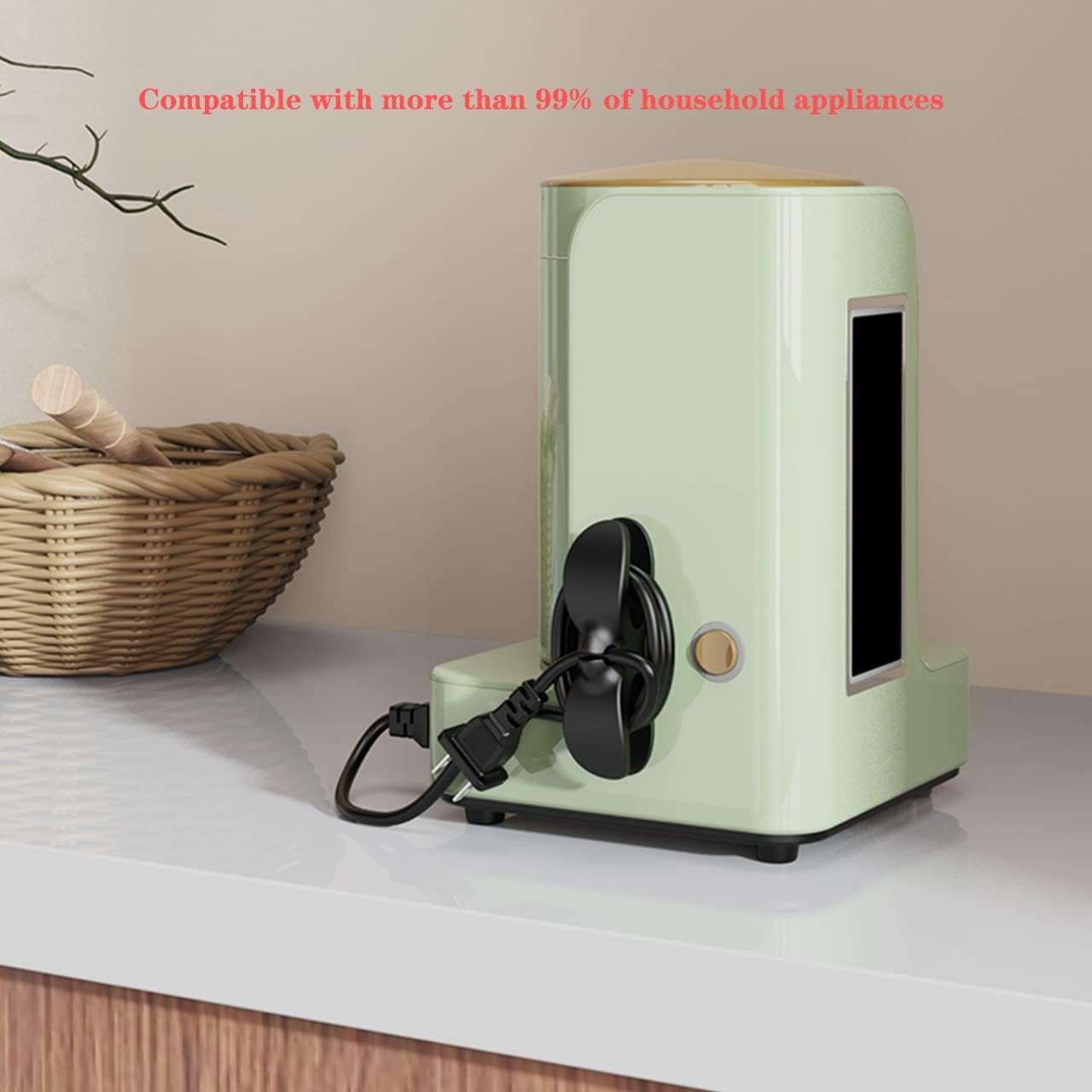 MSA Cable Cord Organizer Kitchen Cord Winder Cord Holder Cord Organizer for Appliances,Kitchen Appliances Cord Winder Cord Wrapper for Cable Winder,Cord Holder Cord Organizer for Appliances 3