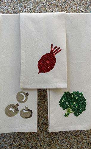 Calyz Textiles Green Broccoli Kitchen Towel 2