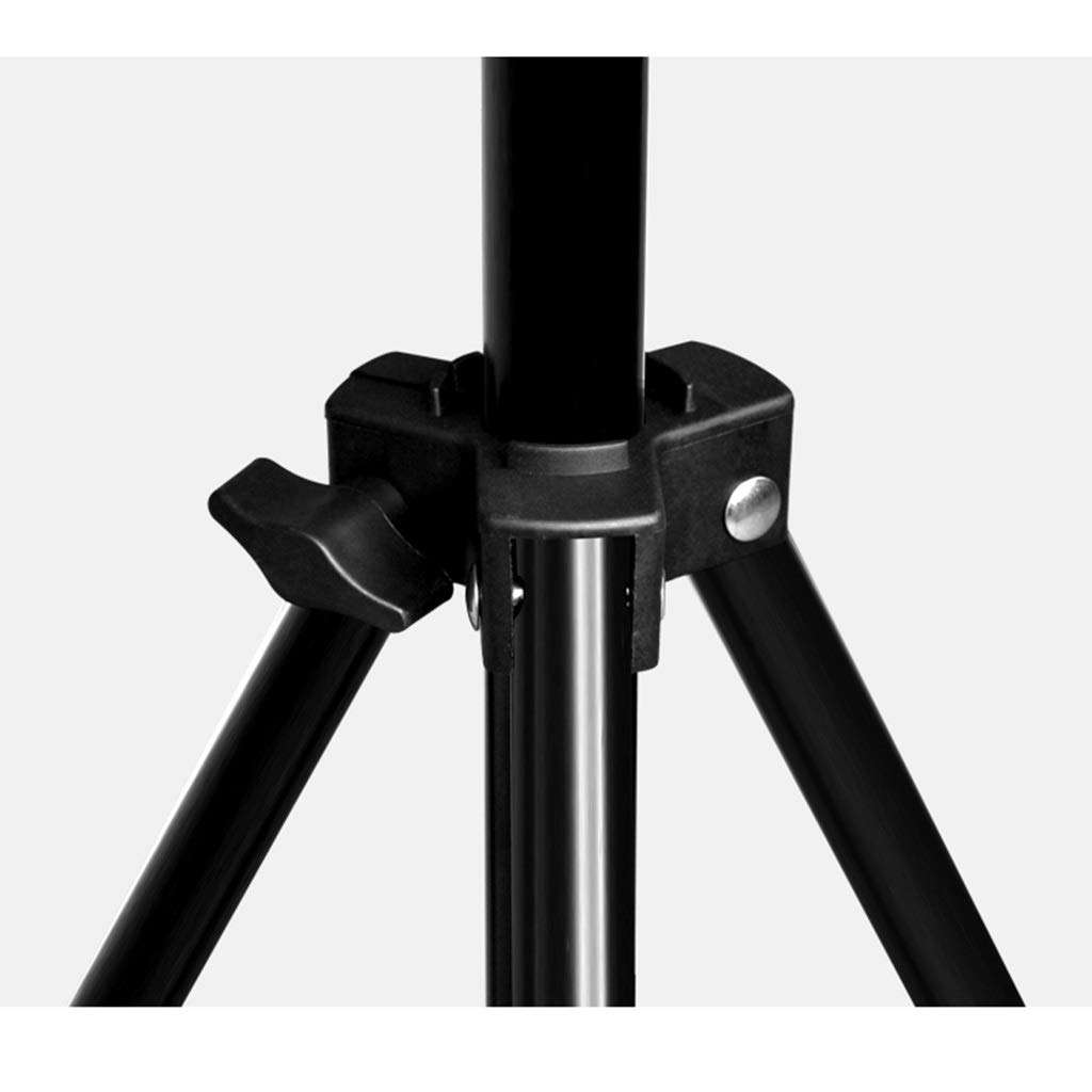 QFFL LED Ring Light Floor-Standing LED Ring Fill Light Soft Light 3 Colors with Tripod Stand and Phone Holder USB Interface Power Supply for Makeup Video Photography (Color : 55-160CM) 4