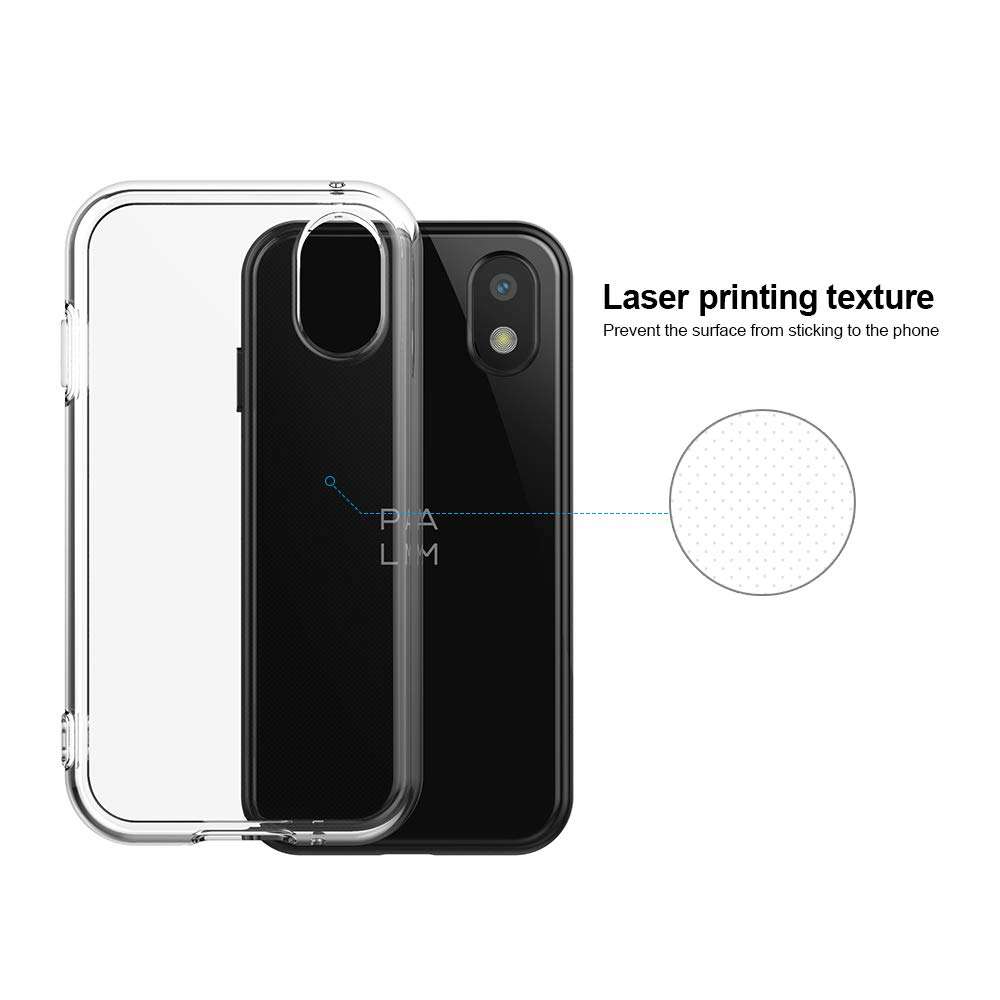 Redluckstar Palm Phone Case Cover, Palm Smartphone PVG100 (Pepito) 2018 Case, Slim Clear TPU Bumper Anti-Scratch Case Accessory 4