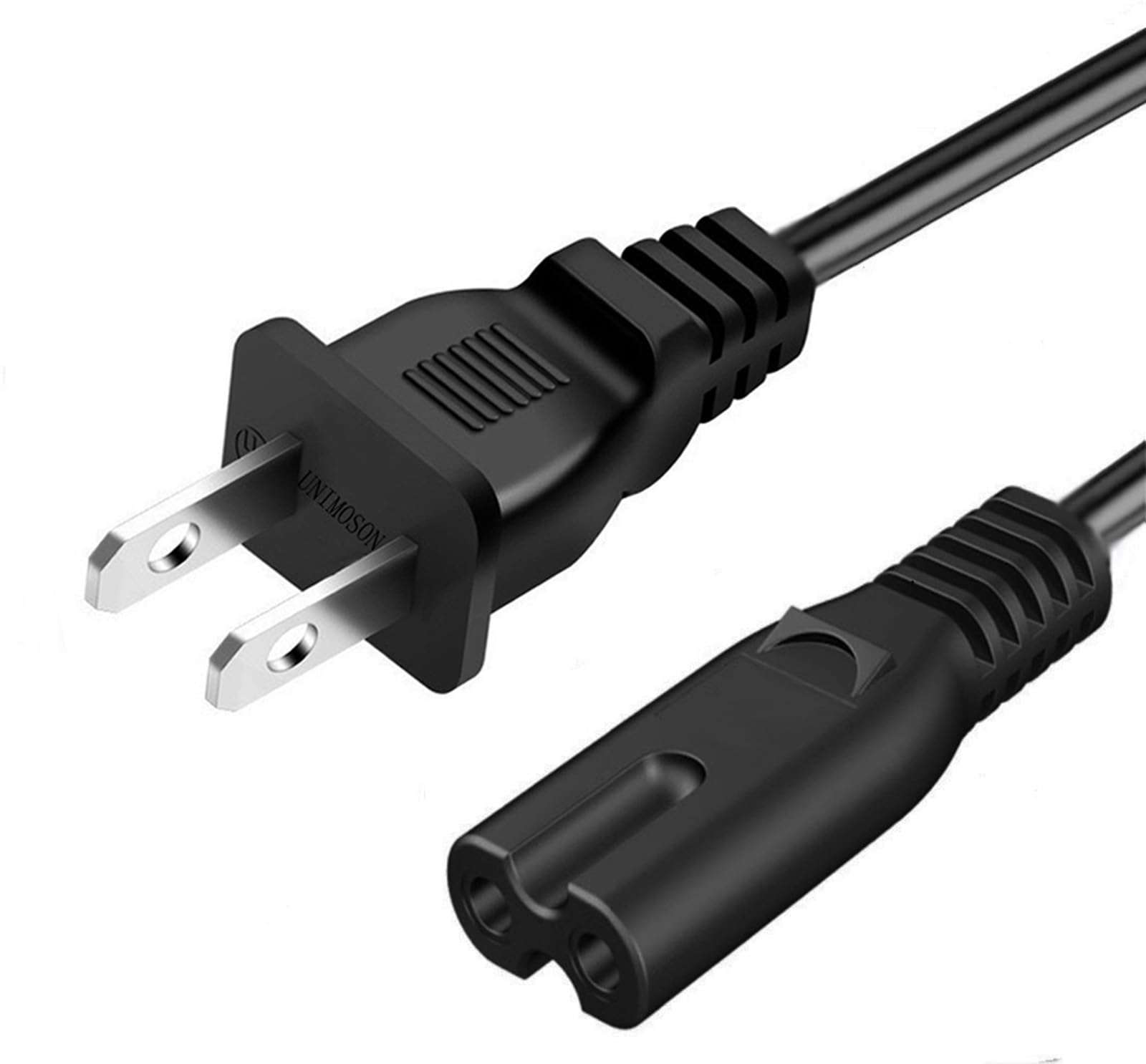 2Prong AC Power Cord Cable Compatible with JBL PartyBox 100 110 200 300 310 710 1000 On-The-Go Speaker JBL Soundbar Power Cable
