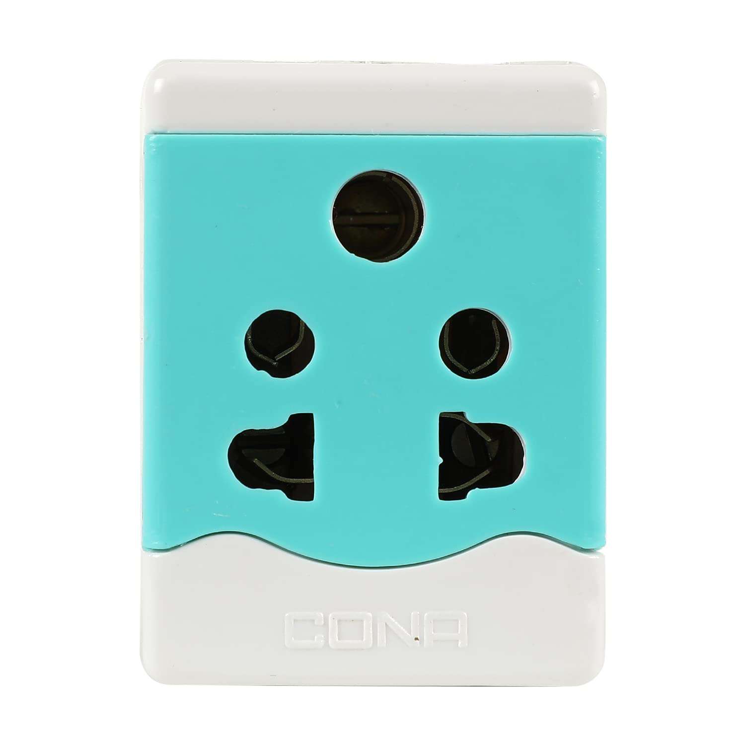 Cona Style 2231 3-Pin Multi Plug 6A/240V,Power Adapter, Travel Adapter Plug - Pack of 4 4