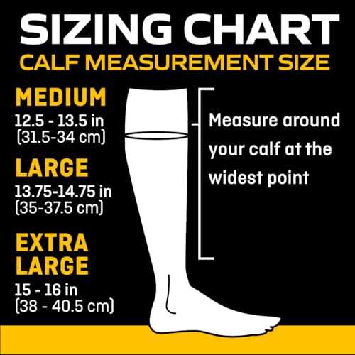 FUTURO Open Toe/Open Heel Knee Length Stocking, Firm Compression (20-30 mm/Hg), For Standing or Sitting All Day, Beige, Large, Unisex, 1 Stocking 5