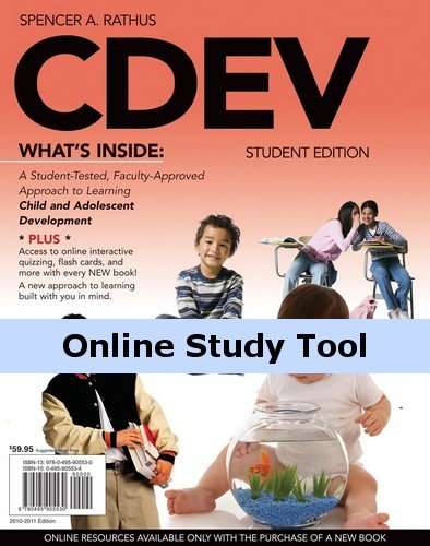 Psychology CourseMate for Rathus' for CDEV, 1st Edition