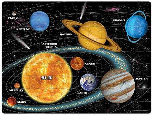 Frank Solar System Outer Space Puzzle for 6 Year Old Kids and above & Disney Princess Snow White and The Seven Dwarfs 250 Pieces Jigsaw Puzzle for Kids for Age 8 Years Old and above 3